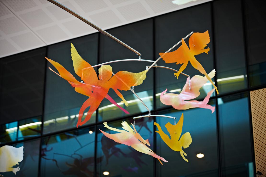 Sky Garden by Jade Oakley, Royal Children’s Hospital, Melbourne VIC