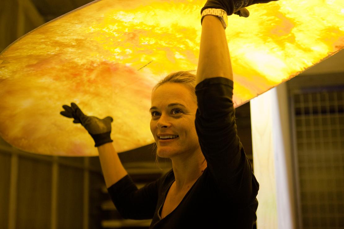 Making of Wintergarden by Jade Oakley, Wintergarden Building, Sydney