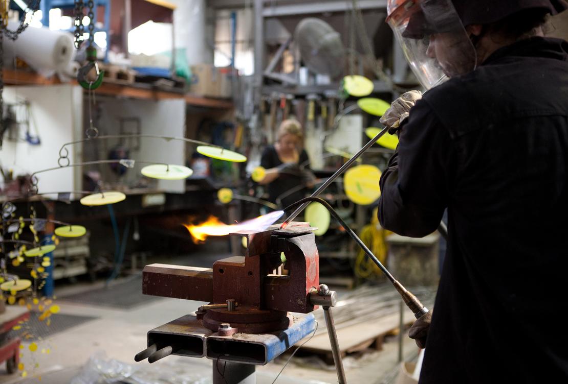 Making of Wattle by Jade Oakley, Ku-Ring Gai Hospital Sydney