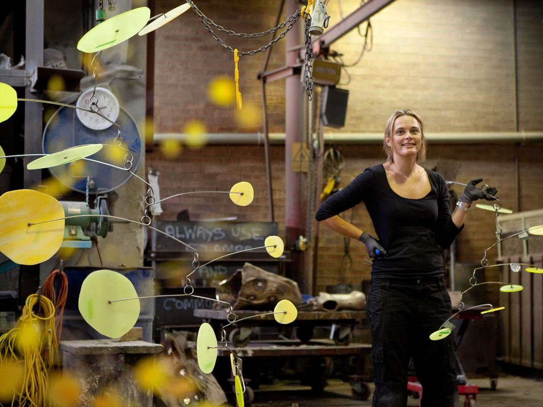 Making of Wattle by Jade Oakley, Ku-Ring Gai Hospital Sydney